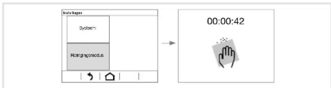 HAGER WDT030 - Display reinigen - 1