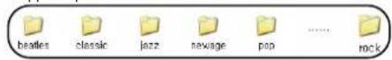 dnt MusicFly SD - Feature of playing defi ned folder - 3