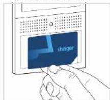 HAGER RTQ521X - Confl guration sur l'écran tactile - 1
