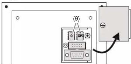 HAGER TN733 - Remplacement du support d'enregistrement - 1