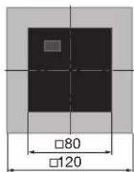 HAGER TN733 - Plans de mesures - 2