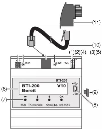 HAGER TN733 - Interface de télécommunication REG - 1