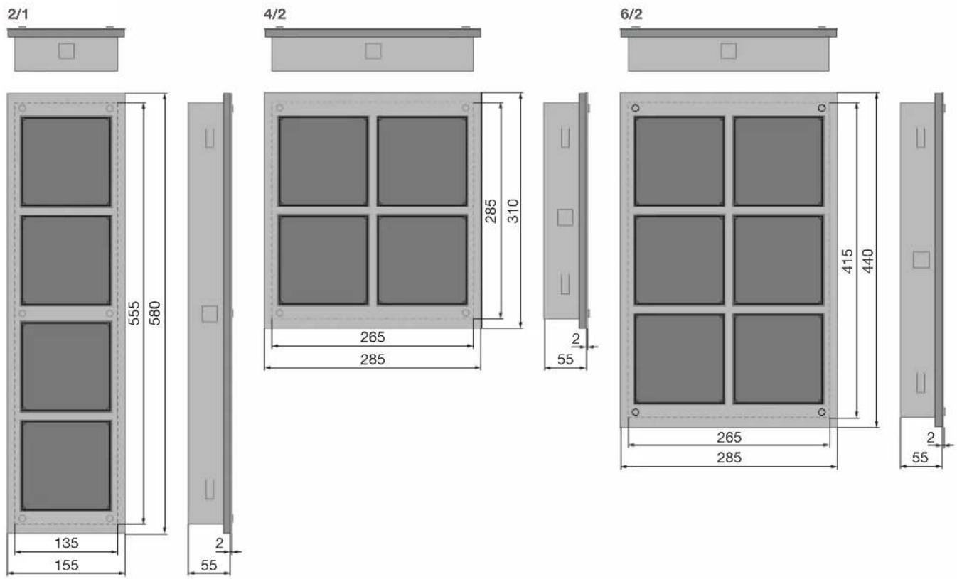 HAGER TN733 - elcom.modesta Modules plans de mesures - 39