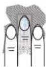 HAGER TN733 - Guide-doigt - 3