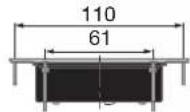 HAGER TN733 - Plans de mesures - 1