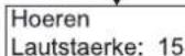 HAGER TN733 - Menu principal - Réglages - Appel interne - 6