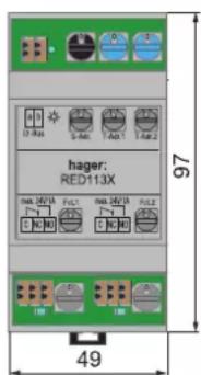 HAGER TN733 - Caractéristiques techniques - 2