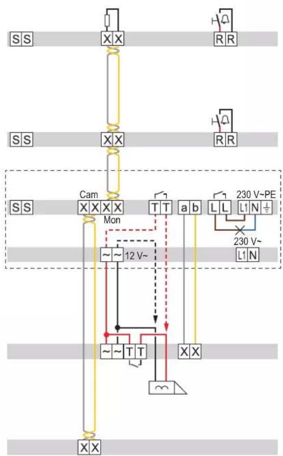 HAGER TN733 - Caméra t u b e - 2