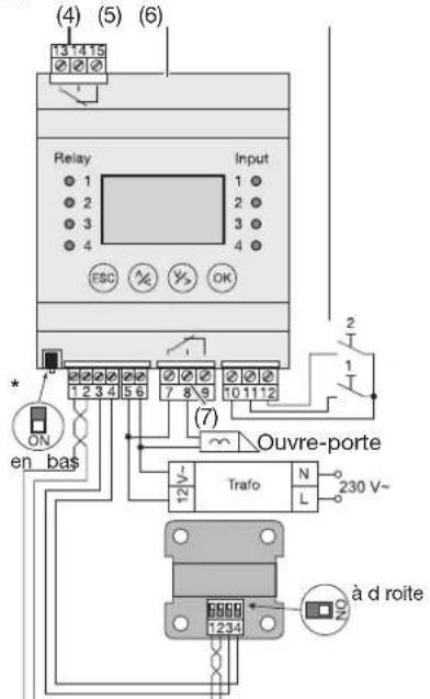 HAGER TN733 - Module encastré de lecture d'empreintes digitales - 2