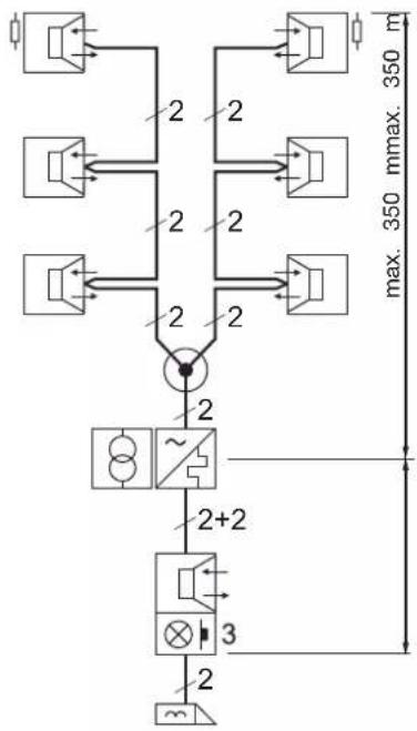 HAGER TN733 - Installation en série - 1