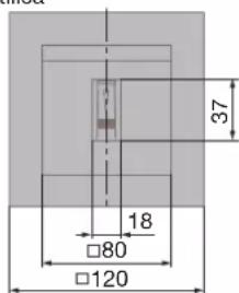 HAGER TN733 - Plan de mesures - 2