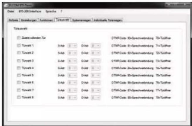 HAGER TN733 - Logiciel pour PC - Choix de porte - 1