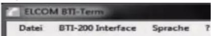HAGER TN733 - Logiciel pour PC - M enu principal - 1