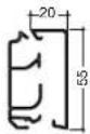 HAGER LFF71H1199016 - appareillage en saillie et moulures - 61