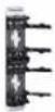 HAGER SL201159039016 - Dérivations possibles sur angle plat, 3D et té queraz PVC - 22