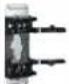 HAGER SL201159039016 - Dérivations possibles sur angle plat, 3D et té queraz PVC - 15