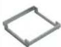 HAGER SL201159609016 - Colonnette simple ou double face - 3
