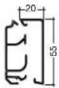 HAGER SL200559039016 - appareillage en saillie et moulures - 54