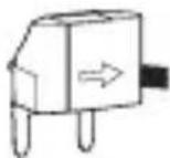 HAGER EC453 - Connectore EK021 - 1