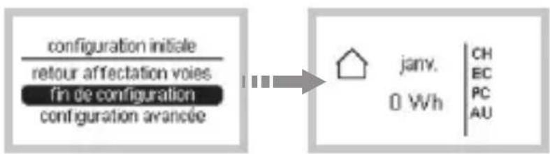 HAGER EC450 - Affectation des voies de comptage - 3