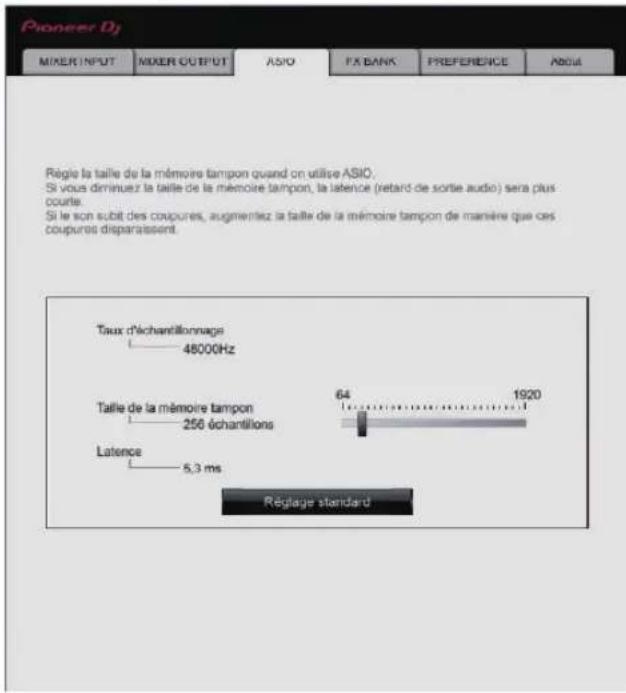 PIONEER DJM-S9 - Cliquez sur l'onglet [ASIO]. - 1