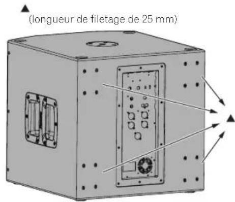 (longueur de filetage de 25 mm)