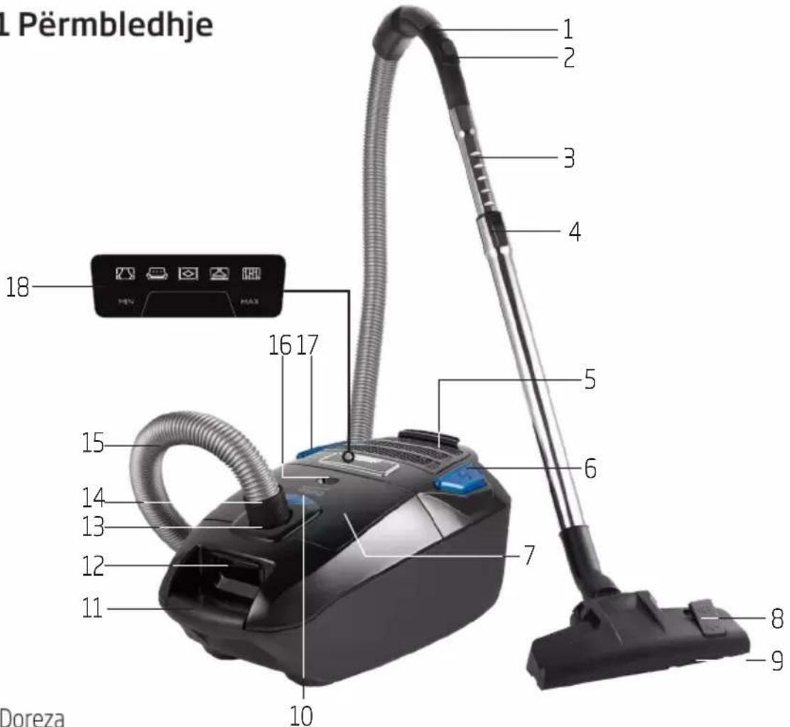BEKO VCC 6324 WI - Fshesa juaj me korrent - 1
