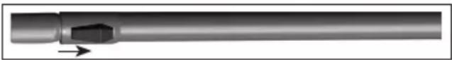 BEKO VCC 6324 WI - Fixation/Retrait du tube télescopique - 1