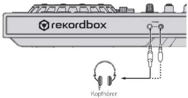 PIONEER DDJ-RZ - Anschließen der Ausgangsbuchsen - 2