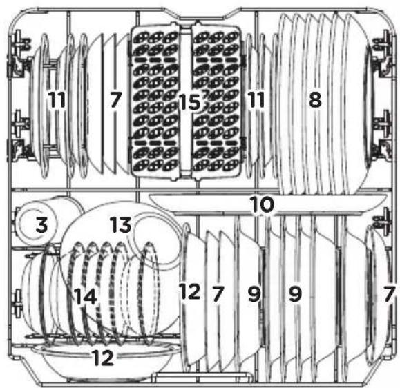 OK ODW 6031 BI - Plan de chargement du panier - 2