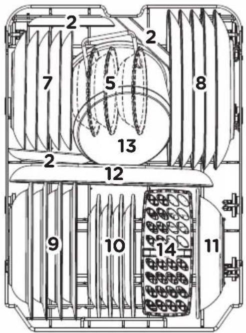 OK ODW 4531 BI - Plan de chargement du panier - 18