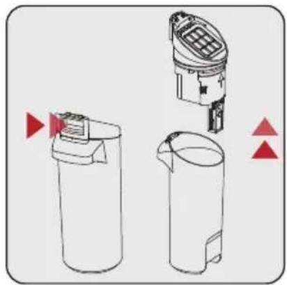 BEKO VRW 80318 VB - Чистење на резервоарот за нечиста вода - 1