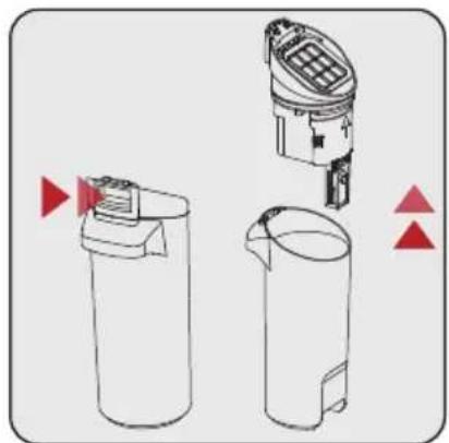 BEKO VRW 80318 VB - Почистване на резервоара за мръсна вода - 1
