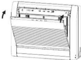 FUJITSU Airstage AGYA014GCGH - Réinstallez les deux Filtres à air et refermez la Grille d'admission. - 1
