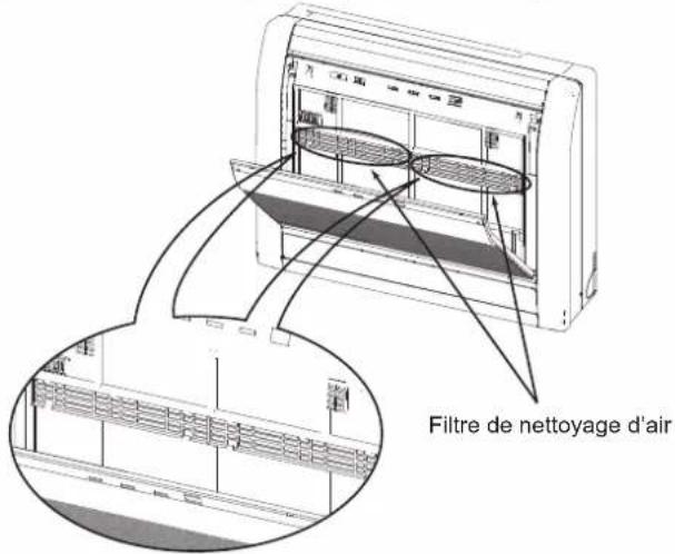 FUJITSU Airstage AGYA014GCGH - Installez le kit de fi ltre à air (2 éléments). - 1