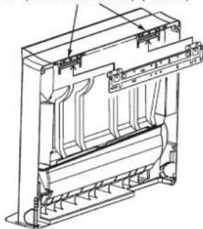 FUJITSU Airstage AGYA007GCGH - Installation du support de crochet mural - 1