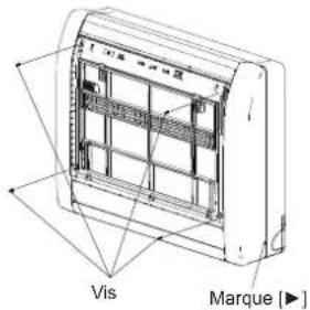 FUJITSU Airstage AGYA007GCGH - Dépose des panneaux lateraux G et D - 1