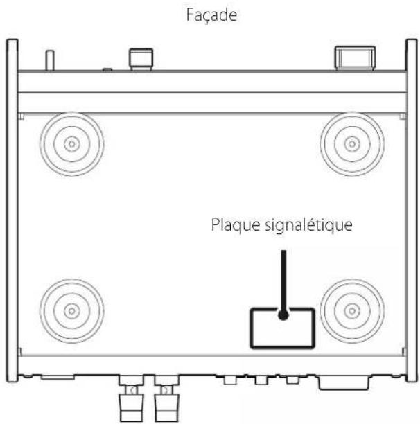 Façade Plaque signalétique