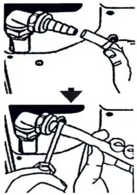 Smile KN-02/1KB - GAS LINE CONNECTION: - 1