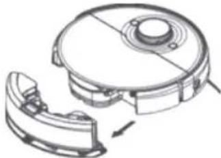 WILFA Innobot RVC-D4000LIN - WATERRESERVOIR - 1