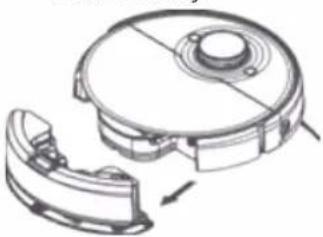 WILFA Innobot RVC-D4000LIN - WATER TANK - 1