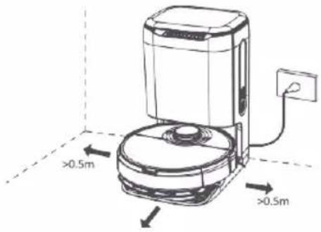 WILFA Innobot RVC-D4000LIN - Note: - 1