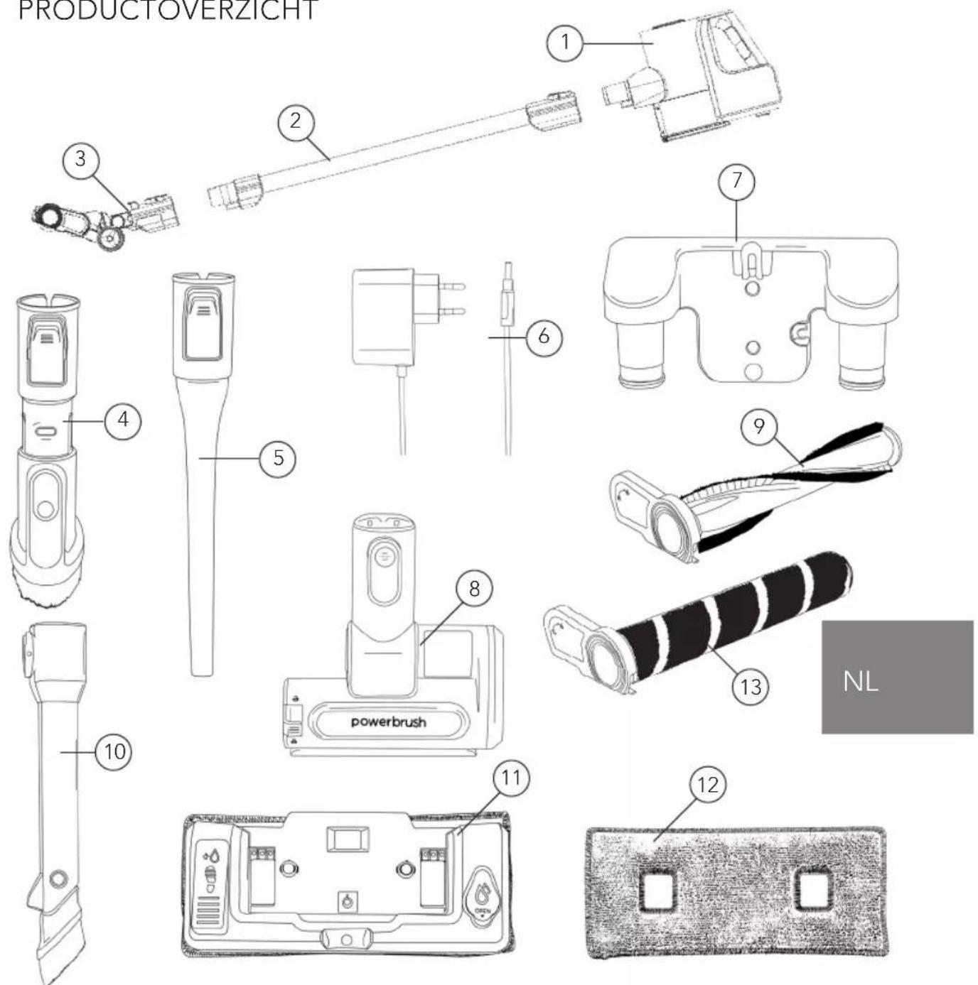 WILFA Innobot Aqua PLUS HS1-SWB - LET OP – REINIGING EN ONDERHOUD - 1