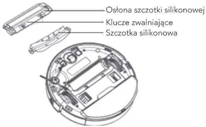 WILFA Innobot RVC-D4000AI - SZCZOTKA SILIKONOWA - 1