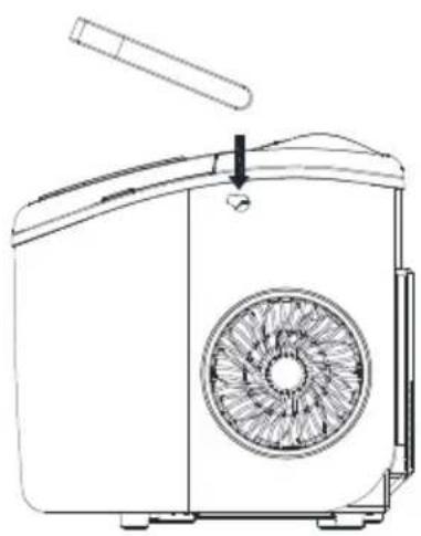 Klarstein Caldwell - Assemble handle - 1