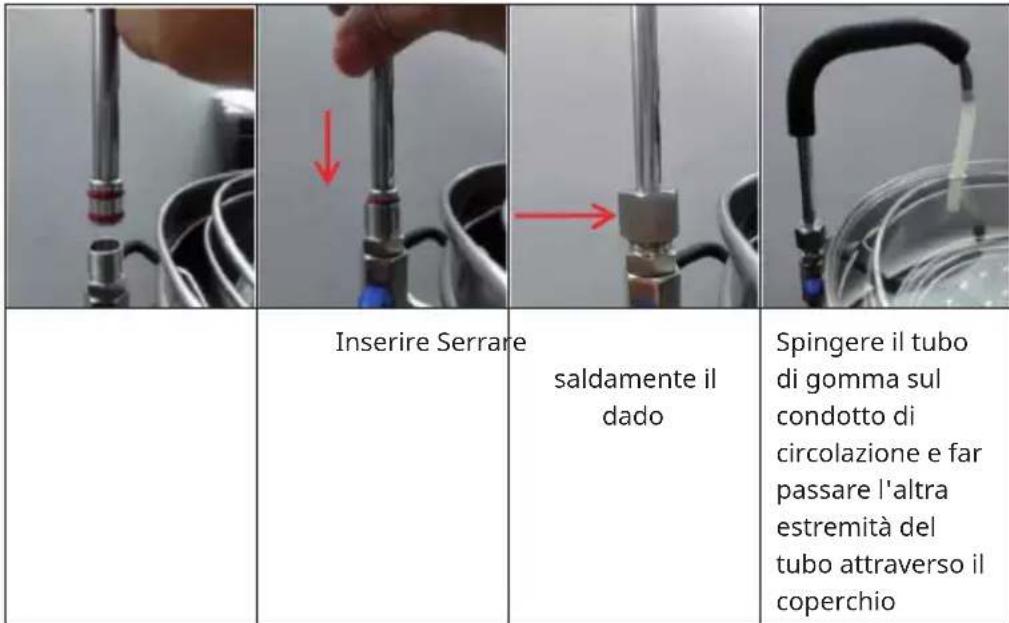 Klarstein Brauheld Smart 45 - Installazione del condotto di circolazione - 1