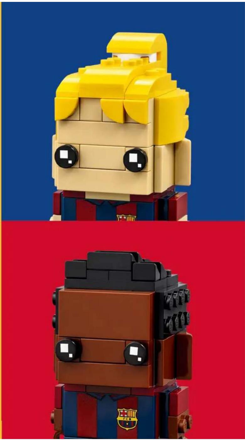 LEGO Brickheadz 40542 - BARCA BARCA BARCA - 1