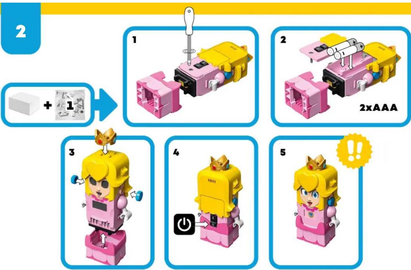 LEGO Super Mario 71403 - GUIDE DE DÉMARRAGE RAPIDE - 4