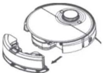 WILFA Innobot RVC-D4000SL+ - VIBRERENDE VANNTANK - 1