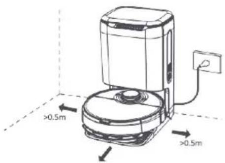 WILFA Innobot RVC-D4000SL+ - TÆND OG OPLAD - 1
